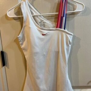 Vintage Nike Dri-Fit Asymmetric Tennis Top